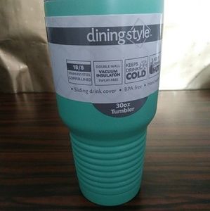 Stainless Steel 30oz Tumbler (PASTEL TEAL)